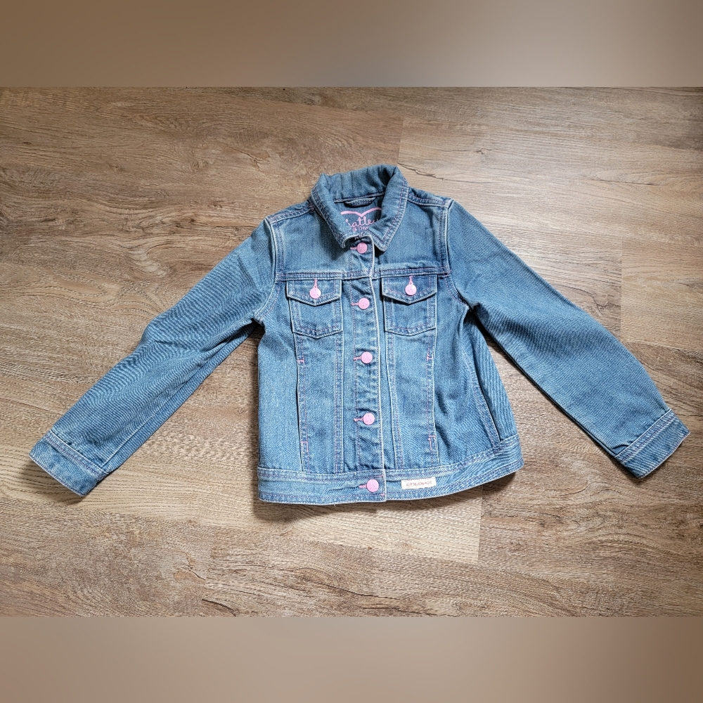 𝅺Hatley denim jacket size 5